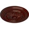 Ekena Millwork Chester Ceiling Medallion (Fits Canopies up to 2 1/4"), 15 3/4"OD x 1 7/8"P, Brushed Mahogany CM15CHBMF - alternate 3